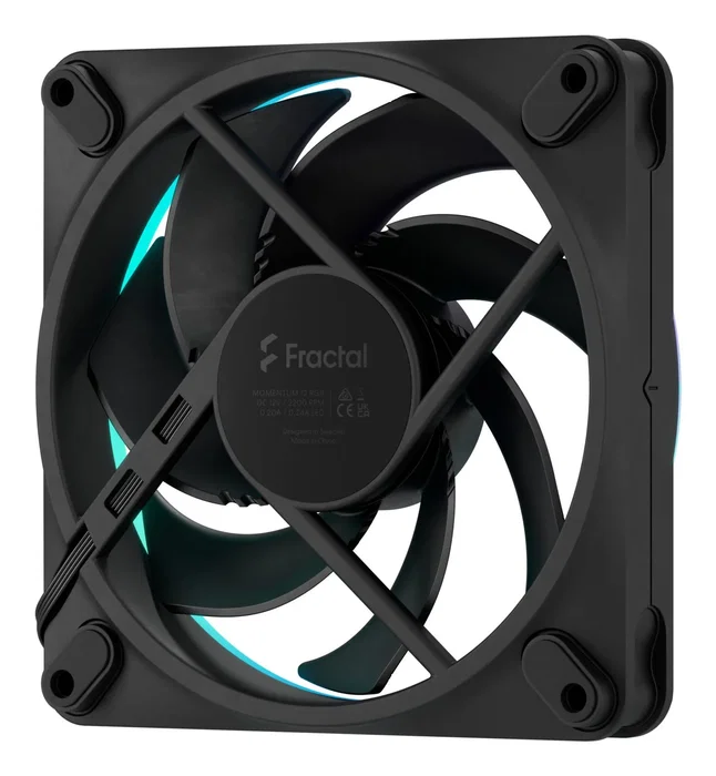 Fractal Design Momentum 12 RGB Negro 120 mm Fractal Design Momentum 12 RGB Negro 120 mm