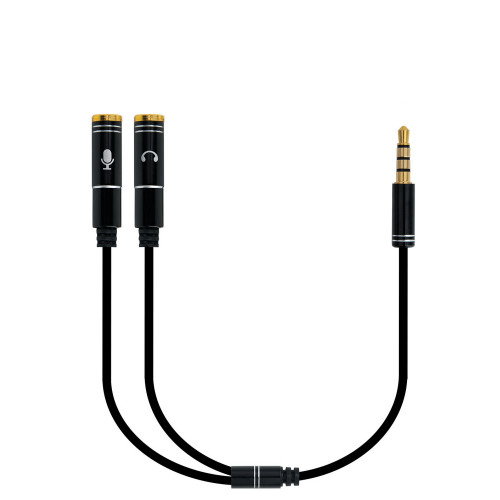 Ewent EC1641 Cable Adaptador de Audio 0,3 m Negro