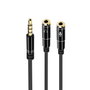 Ewent EC1641 Cable Adaptador de Audio 0,3 m Negro
