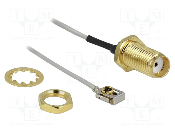 DeLOCK 89930 Cable coaxial SMA a MHF I LK de 20 cm DeLOCK 89930 Cable coaxial SMA a MHF I LK de 20 cm