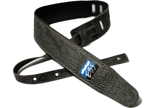 EBS Correa Bajo Cuero Relic Faded- Negro