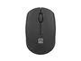 Natec NMY-2000 - Ratón Óptico Inalámbrico RF 1600 DPI con Rueda Scroll, 3 Botones, Negro para Oficina