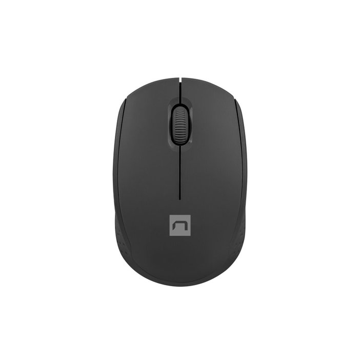 Natec Stork Ratón Óptico Inalámbrico 1600 DPI Negro