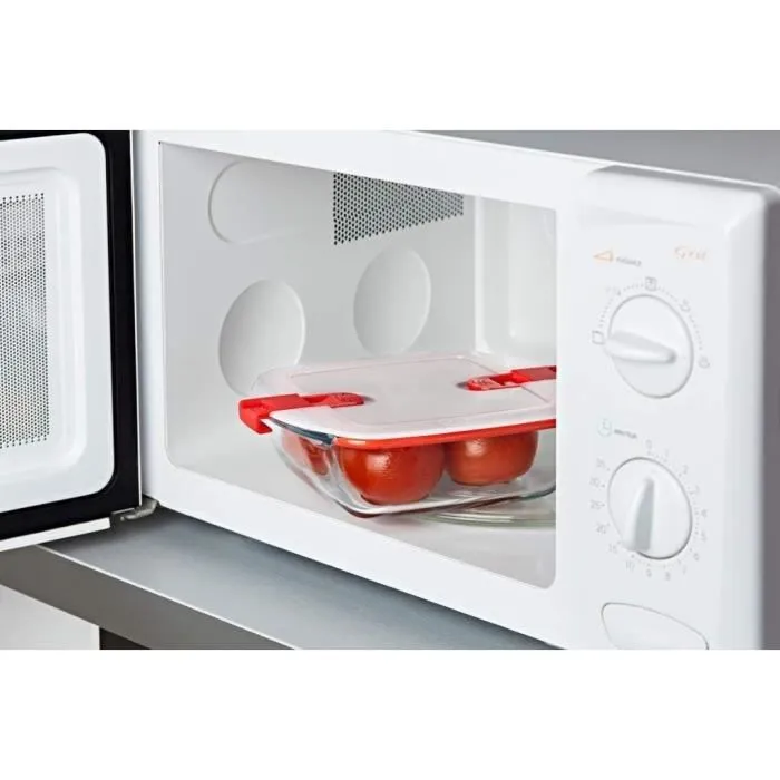 Pyrex® Cook&Heat Recipiente Hermético Cuadrado 2,2 L Pyrex® Cook&Heat Recipiente Hermético Cuadrado 2,2 L