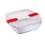 Hermético Cuadrado Boro Cook&Heat Pyrex® 27x23x7 cm - 2,2 L
