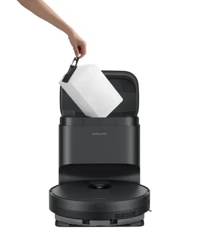 Dreame D20 Pro Plus Robot Aspirador Negro 13.000 Pa, Depósito 5L, Autonomía 150 Días para Polvo
