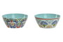 DKD Home Decor Set de Cuencos de Melamina Mandala Multicolor