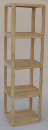 DKD Home Decor Estanteria Moderno Mango Natural 160 x 45 x 35 cm