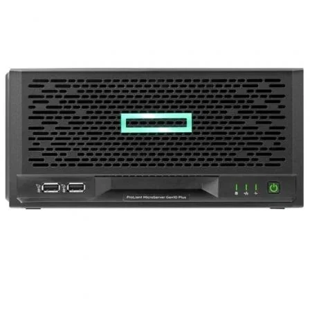HPE ProLiant MicroServer Gen10 Plus v2 Intel Xeon E-2314 16GB RAM 4 núcleos Torre 4 bahías 3.5 pulg. de color negro HPE ProLiant MicroServer Gen10 Plus v2 Intel Xeon E-2314 16GB RAM 4 núcleos Torre 4 bahías 3.5 pulg. de color negro