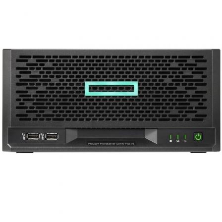 HPE ProLiant MicroServer Gen10 Plus v2 Intel Xeon E-2314 16GB RAM 4 núcleos Torre 4 bahías 3.5 pulg. de color negro HPE ProLiant MicroServer Gen10 Plus v2 Intel Xeon E-2314 16GB RAM 4 núcleos Torre 4 bahías 3.5 pulg. de color negro