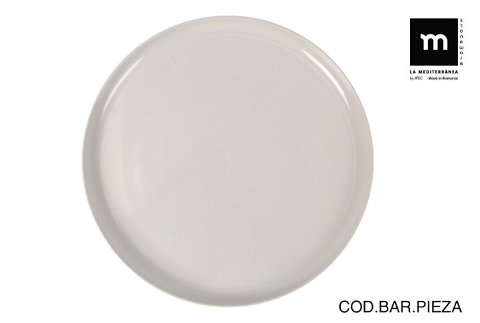 La Mediterranea Fuente Redonda Ivory Nordic Brillo 32 cm (6 Unidades) inevitable La Mediterranea Fuente Redonda Ivory Nordic Brillo 32 cm (6 Unidades) inevitable