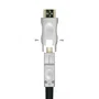 Aisens A148-0513 Cable HDMI 2.0 AOC Premium 40m, Tipo A Macho a Micro HDMI Tipo D Macho, 18Gbps 4K@60Hz HDR10 ARC, Fibra Óptica/Cobre, Incluye Adaptador