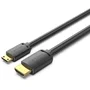Vention Cable HDMI aghbg, HDMI a Mini HDMI 4K 3 metros, Macho a Macho, Negro