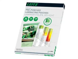 Leitz Bolsa Plastificar Din A4 80 mc Multitaladro Caja 100 Unidades