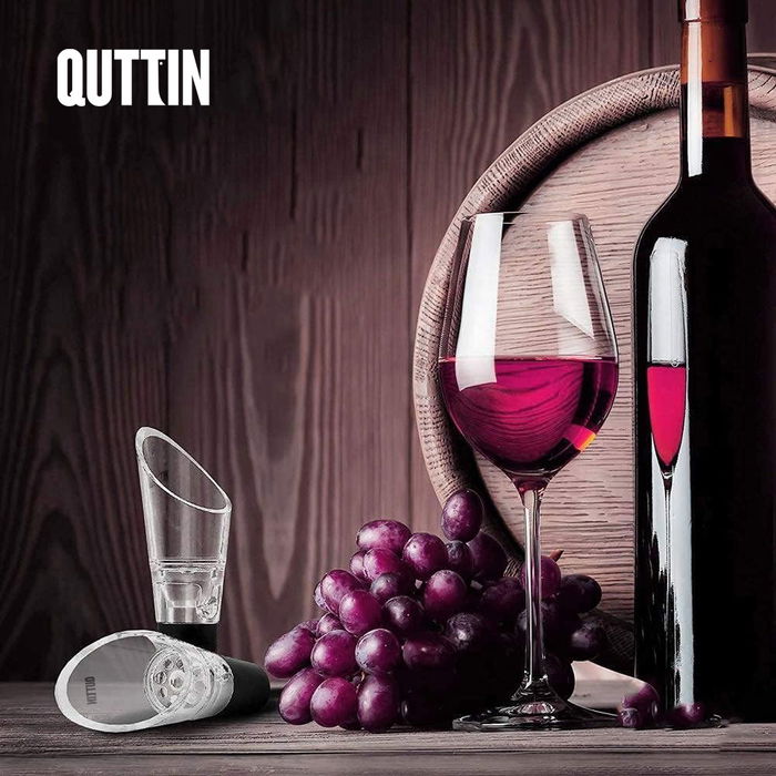 Inde Vertedor Vino Plástico 14.4 cm x 6.9 cm x 2.7 cm (24 Unidades)