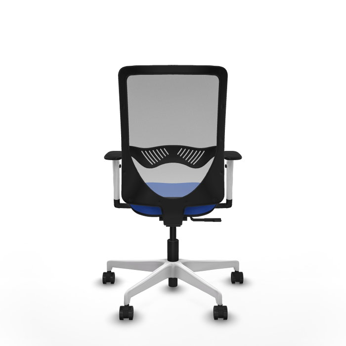 PIQUERAS Y CRESPO Silla de oficina Zulema con mecanismo Sincro, Azul y Gris PIQUERAS Y CRESPO Silla de oficina Zulema con mecanismo Sincro, Azul y Gris