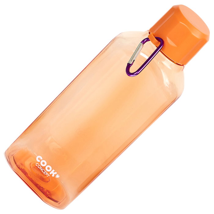 Cook Concept Botella tipo cantimplora con mosquetón 700 ml