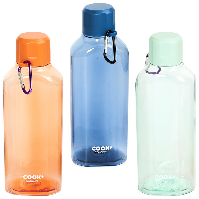 Cook Concept Botella tipo cantimplora con mosquetón 700 ml
