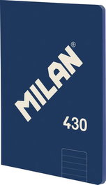 Libreta Milan 430 Since 1918 A5 48H Encolada Horizontal 95G Azul