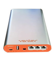 Ventev VenVolt 2 Power Bank Batería Portátil, 26400mAh, 98Wh, PoE 56V, USB-C, USB-A, RJ45 para Site Survey