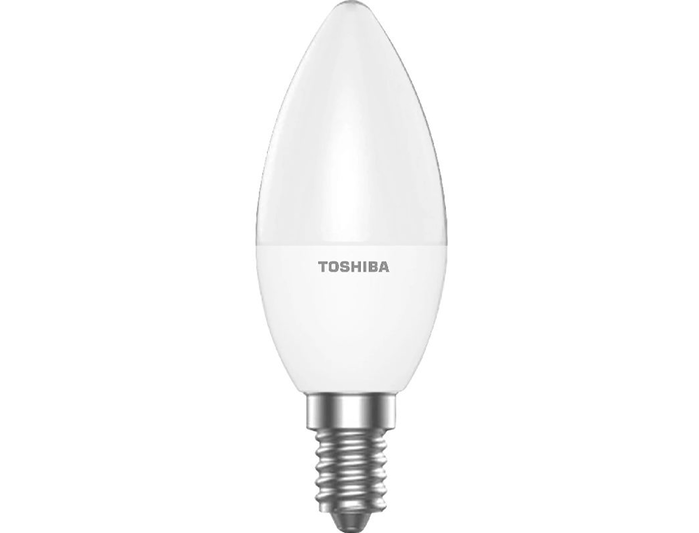 Toshiba Essential C37 Bombilla LED E14 4.7W 2700K Toshiba Essential C37 Bombilla LED E14 4.7W 2700K