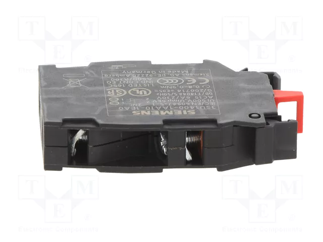 Siemens 3SU14001AA101EA0 Módulo de contacto con 2 elementos de conmutación Siemens 3SU14001AA101EA0 Módulo de contacto con 2 elementos de conmutación