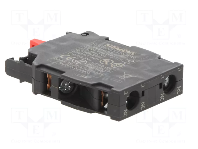 Siemens 3SU14001AA101EA0 Módulo de contacto con 2 elementos de conmutación Siemens 3SU14001AA101EA0 Módulo de contacto con 2 elementos de conmutación