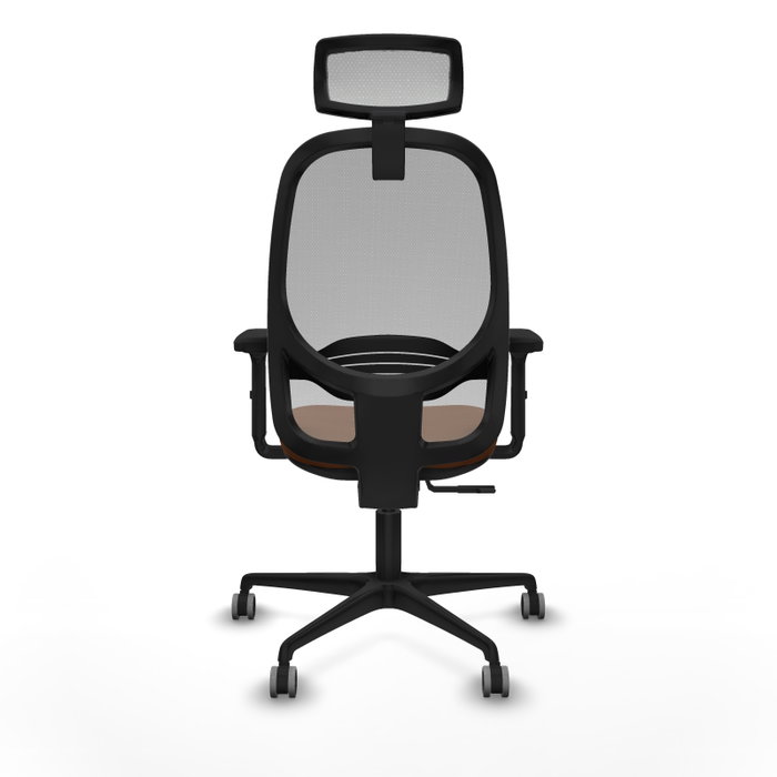 PIQUERAS Y CRESPO Silla de oficina Cilanco con mecanismo Sincro, Marrón y Gris PIQUERAS Y CRESPO Silla de oficina Cilanco con mecanismo Sincro, Marrón y Gris