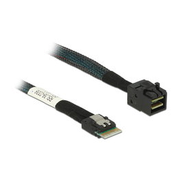 DeLOCK Cable Slim SAS SFF-8654 4i a Mini SAS HD SFF-8643 0,5 m