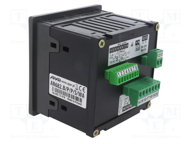 APAR AR682BPPSWA Regulador de Temperatura de la Serie AR682