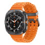SAMSUNG Galaxy Watch Ultra LTE 47 mm Titanio Gris con Banda Naranja