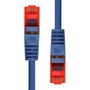 ProXtend Cable de Ethernet CAT6 U/UTP CU Azul de 7 Metros con Conectores Chapados en Oro de 50 Micrones, LSZH y Soporte PoE+