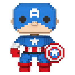 Funko Marvel POP! 8-Bit Captain America Figura de Vinilo 9 cm