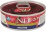 Farmina N&D Quinoa Digestion para gatos, caja de 24x80g
