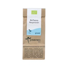 JOSENEA Especial Respiracion Bio 40Gr. Aliado para combatir catarros bronquiales, afecciones traqueales, bronquitis y pulmonares.