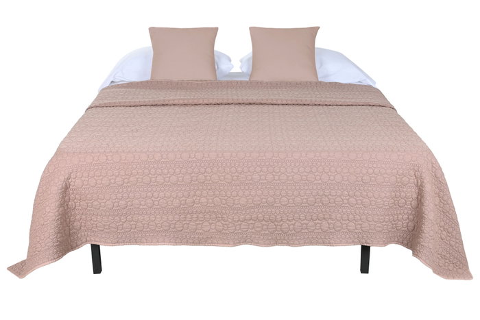DKD Home Decor Linen collection 1c24 Colcha Malva 260 x 240 cm