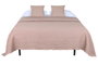 DKD Home Decor Linen collection 1c24 Colcha Malva 260 x 240 cm