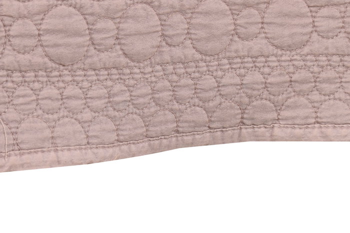 DKD Home Decor Linen collection 1c24 Colcha Malva 260 x 240 cm
