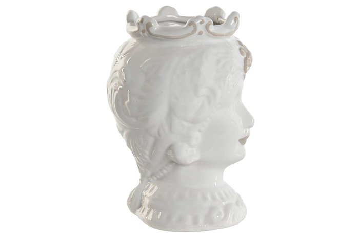 DKD Home Decor Macetero Mediterraneo Sicilia 2024 Blanco Beige Porcelana 10 x 14.5 x 10 cm (4 Unidades) DKD Home Decor Macetero Mediterraneo Sicilia 2024 Blanco Beige Porcelana 10 x 14.5 x 10 cm (4 Unidades)