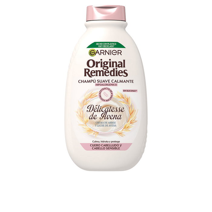 Garnier ORIGINAL REMEDIES Champú Delicatesse de Avena 400 ml Garnier ORIGINAL REMEDIES Champú Delicatesse de Avena 400 ml