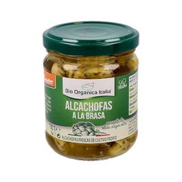 BIO ORGANICA ITALIA Alcachofas A La Brasa En Aceite 190Gr