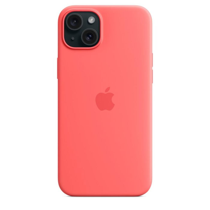 Apple Funda para iPhone 15 Plus 6.7" Rosa Guava Magsafe MT163ZM/A