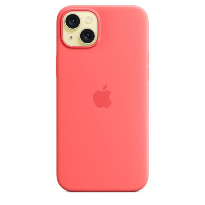 Apple Funda para iPhone 15 Plus 6.7" Rosa Guava Magsafe MT163ZM/A