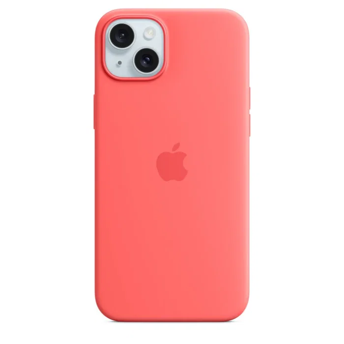 Apple MT163ZM/A Funda para iPhone 15 Plus (6.7") de Silicona Color Rosa Compatible con MagSafe Apple MT163ZM/A Funda para iPhone 15 Plus (6.7") de Silicona Color Rosa Compatible con MagSafe