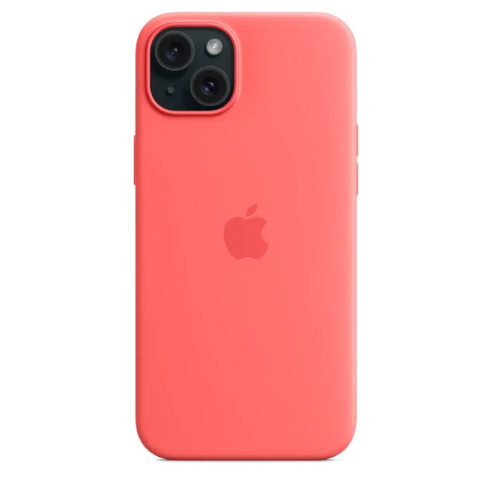 Apple MT163ZM/A Funda para iPhone 15 Plus (6.7") de Silicona Color Rosa Compatible con MagSafe Apple MT163ZM/A Funda para iPhone 15 Plus (6.7") de Silicona Color Rosa Compatible con MagSafe
