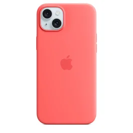 Apple MT163ZM/A Funda para iPhone 15 Plus (6.7") de Silicona Color Rosa Compatible con MagSafe