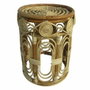 DKD Home Decor Mesita Auxiliar de Ratán Natural
