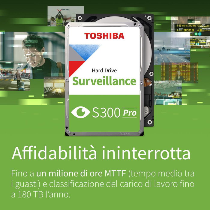 Toshiba S300 Pro Surveillance 10 TB 3.5 7200RPM SATA III