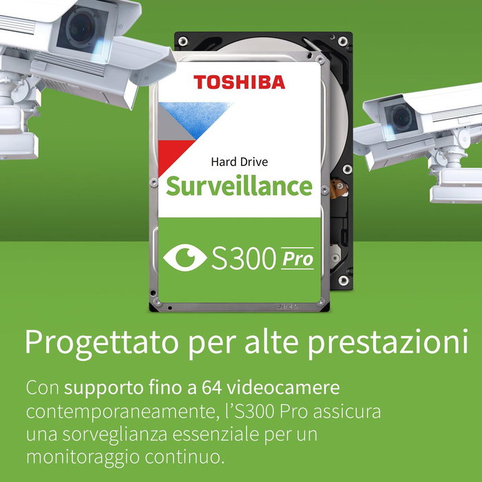 Toshiba S300 Pro Surveillance 10 TB 3.5 7200RPM SATA III