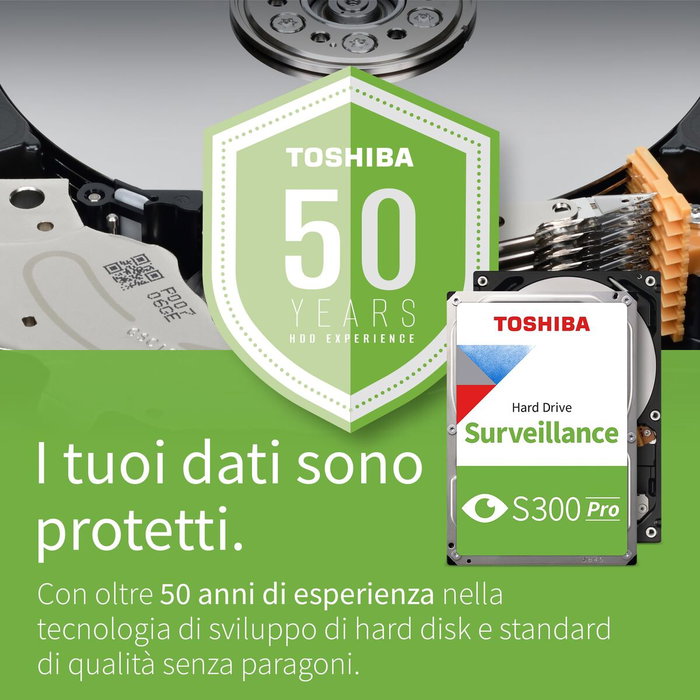 Toshiba S300 Pro Surveillance 10 TB 3.5 7200RPM SATA III
